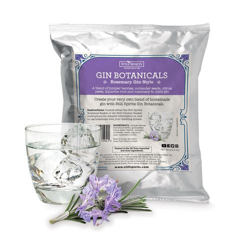 Gin Botanicals Rosemary Gin Style